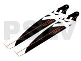 KDE115-XFMRB  KDE Direct XF Main Rotor Blades for the MCPXBL  